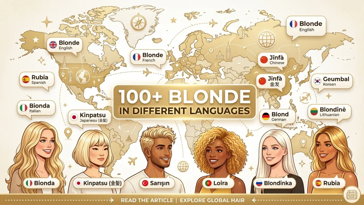 Blonde in Different Languages