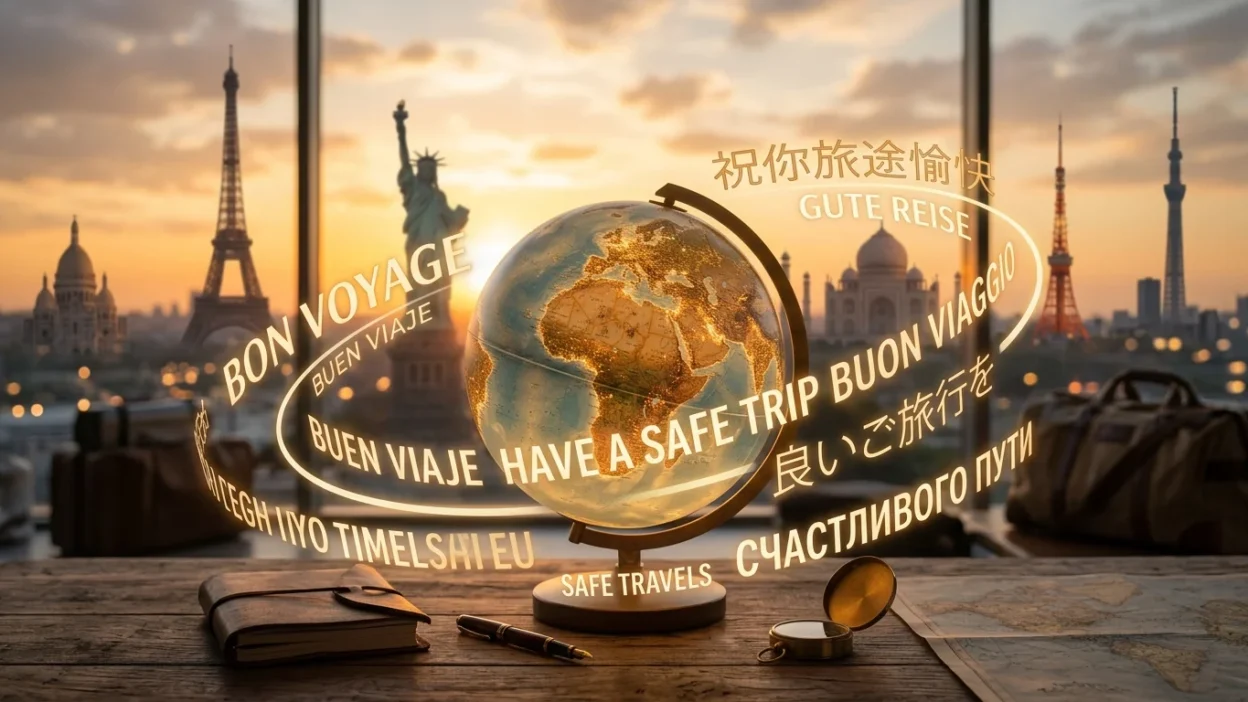 Bon Voyage in Different Languages