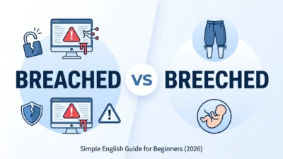 Breeched vs Breached