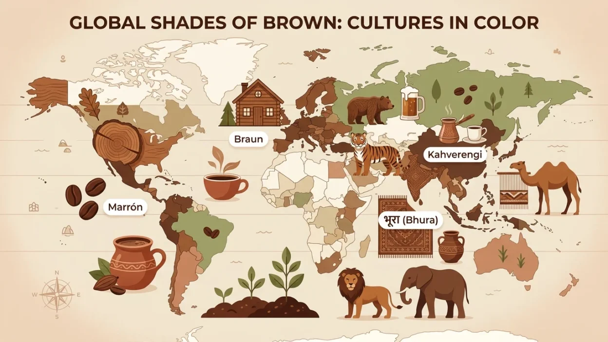 Brown in Different Languages