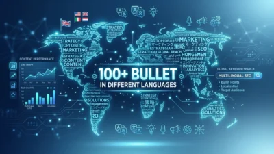 Bullet in Different Languages