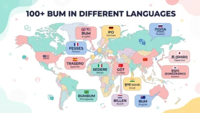Bum in Different Languages