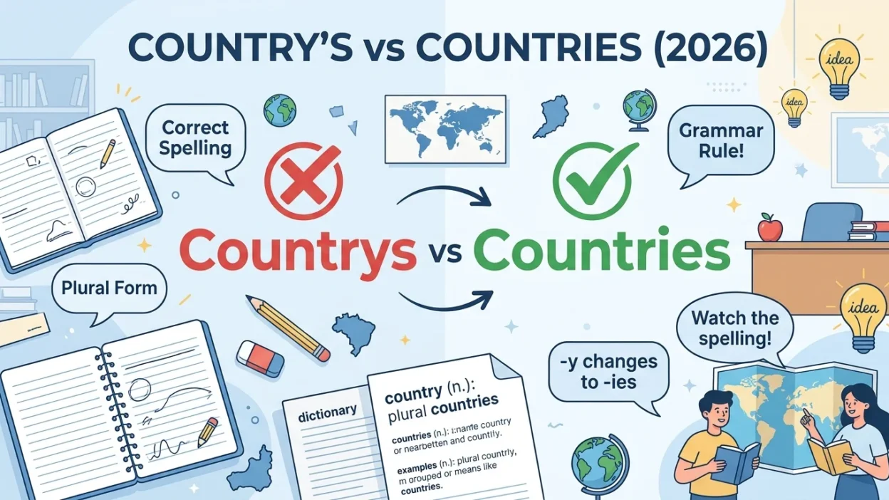Countrys vs Countries
