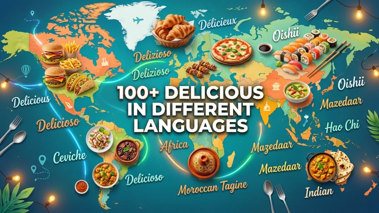 Delicious in Different Languages