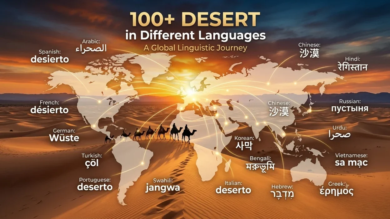 Desert in Different Languages