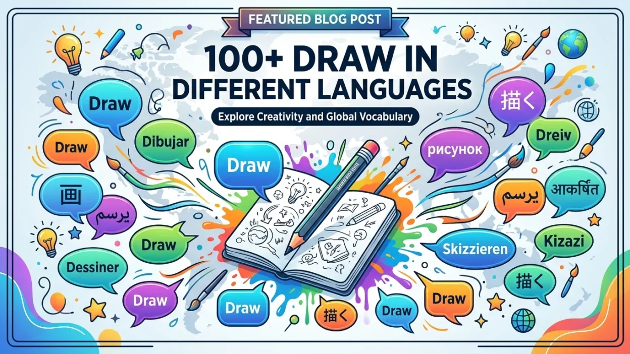 Draw in Different Languages