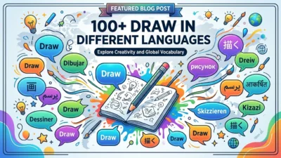Draw in Different Languages