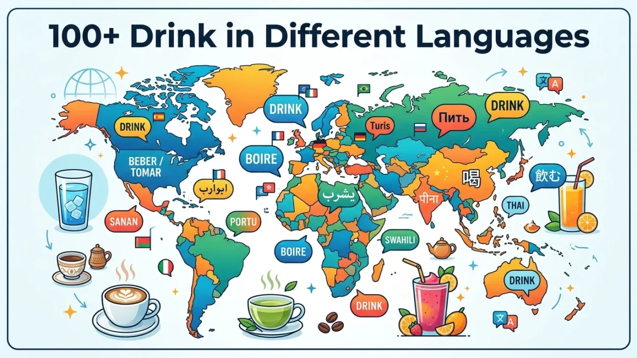 Drink in Different Languages