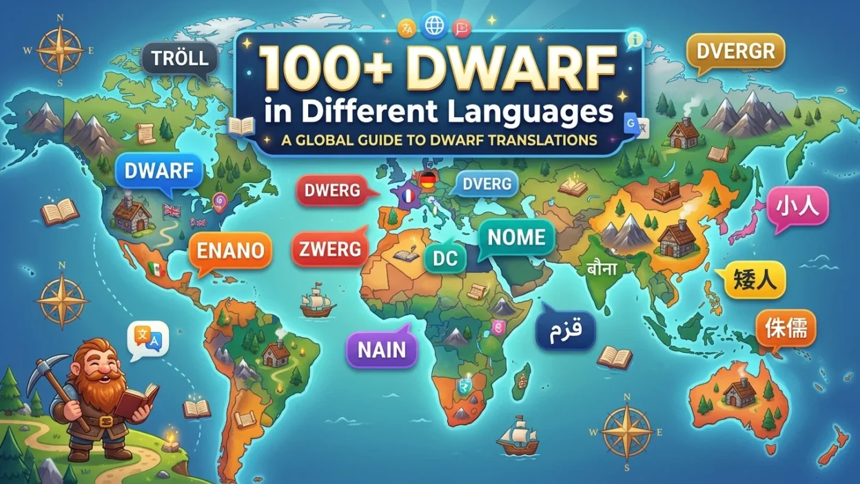 Dwarf in Different Languages