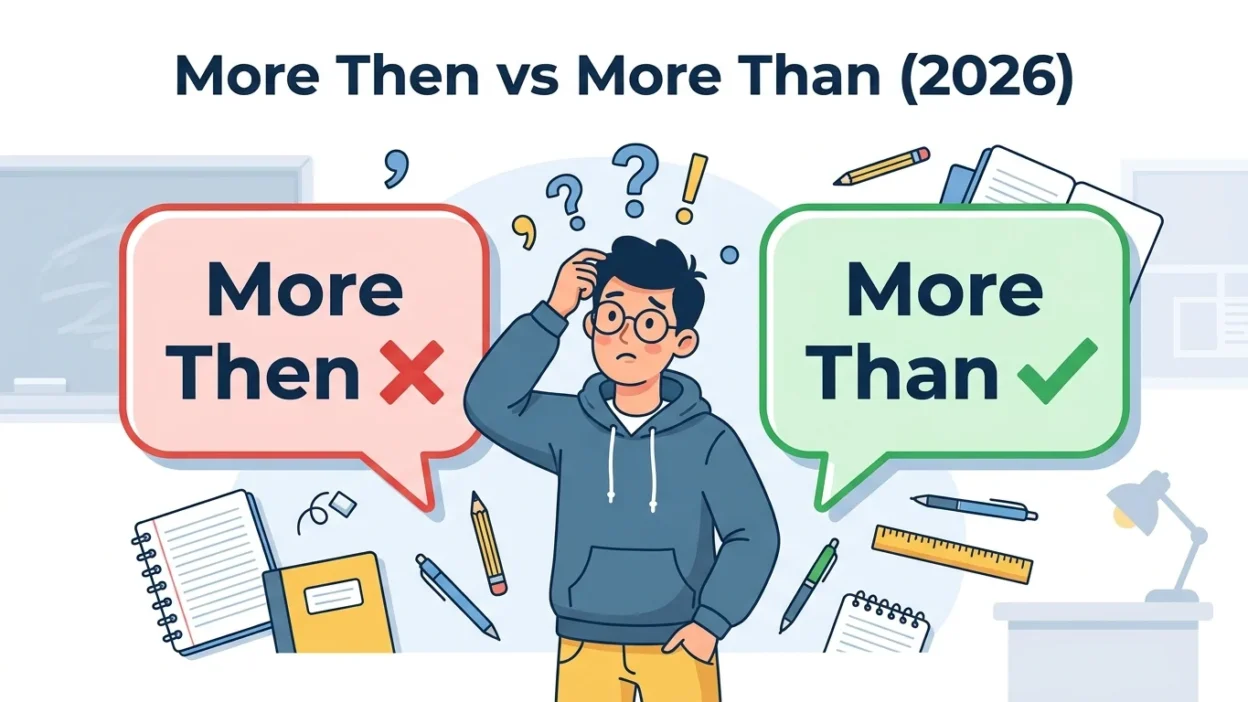 More Then vs More Than