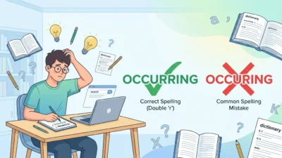Occurring vs Occuring