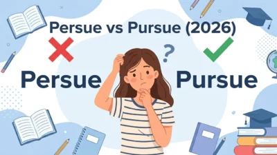 Persue vs Pursue