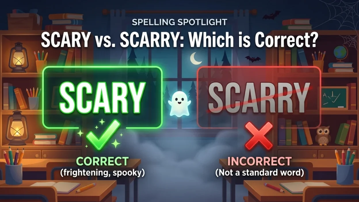 Scary vs Scarry