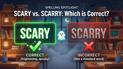 Scary vs Scarry