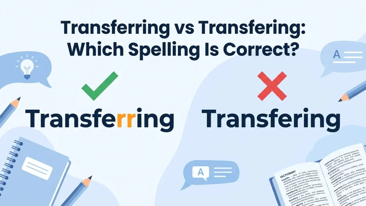 Transferring vs Transfering