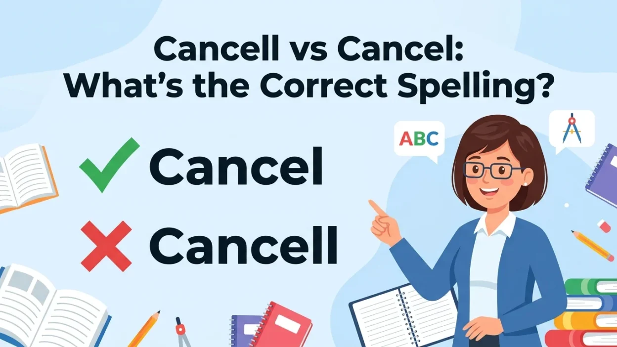 Cancell vs Cancel
