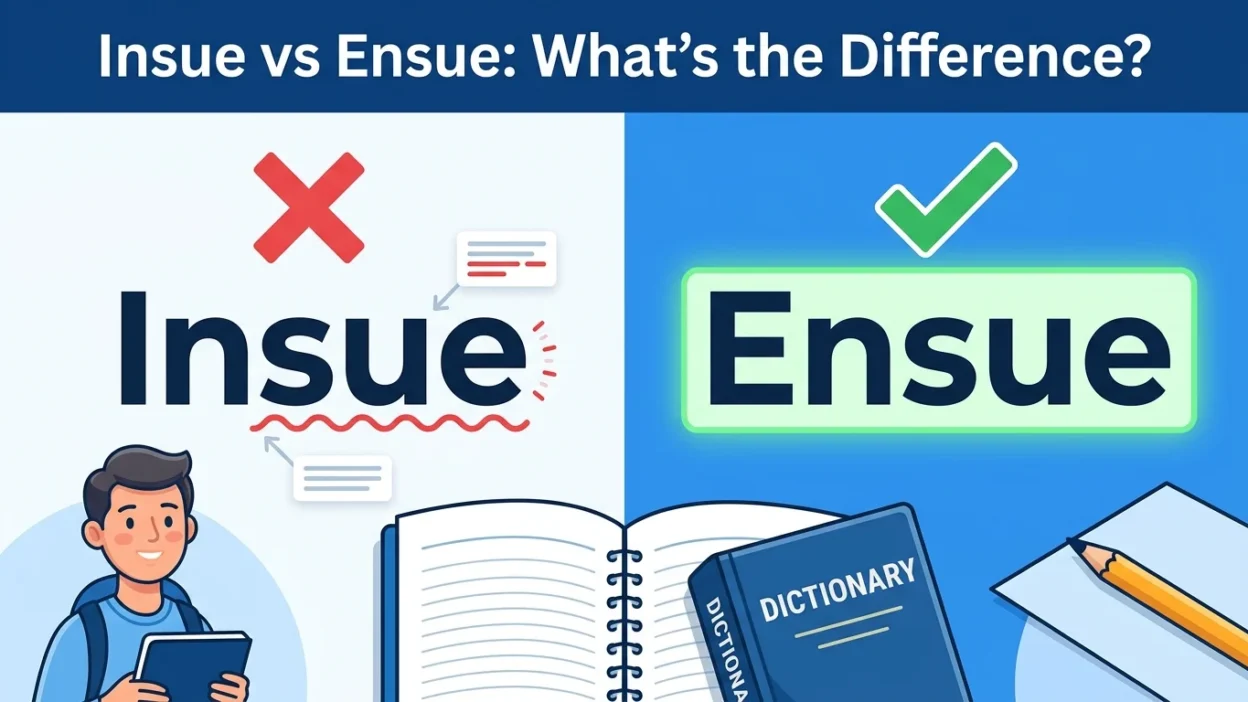 Insue vs Ensue