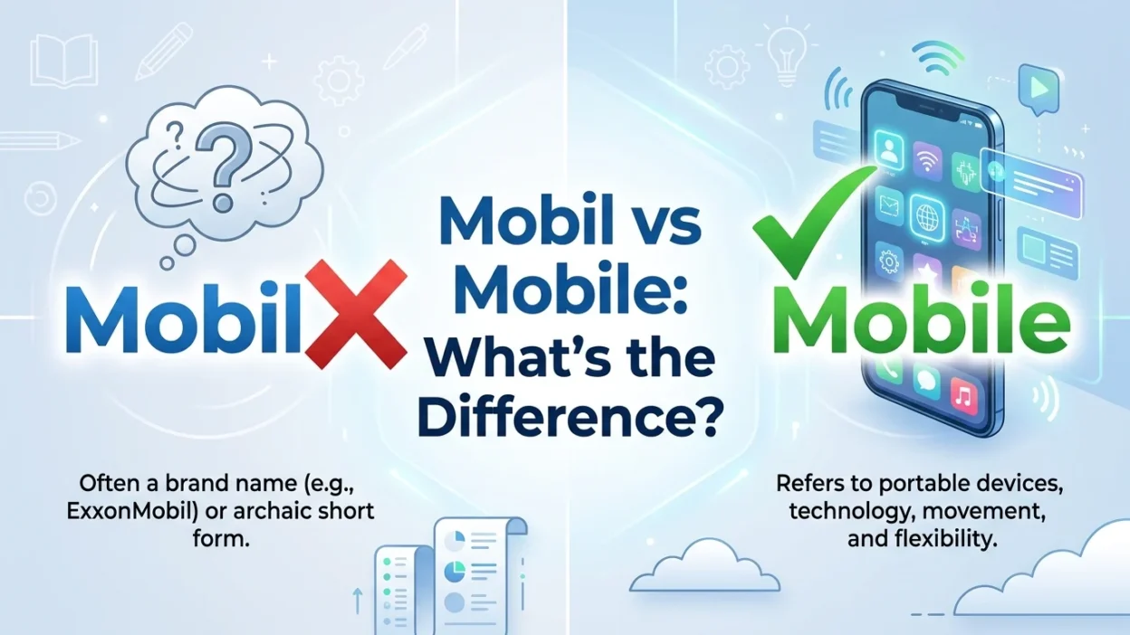 Mobil vs Mobile