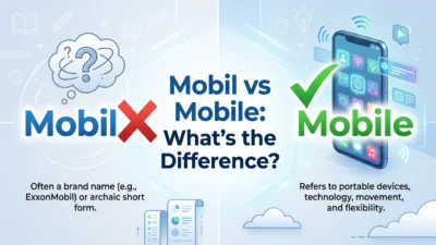 Mobil vs Mobile