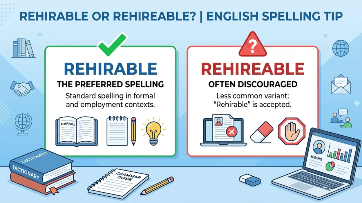 Rehireable vs Rehirable