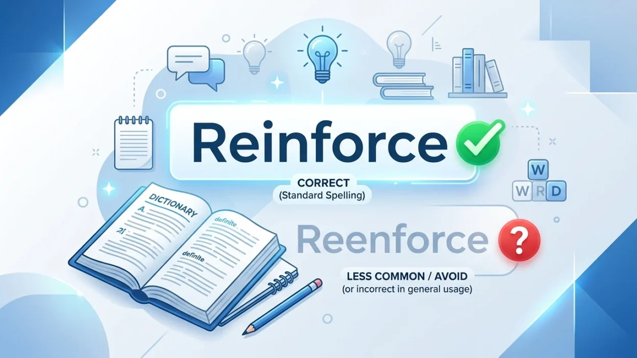 Reinforce vs Reenforce