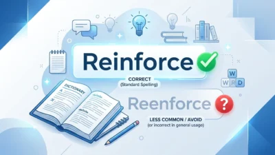 Reinforce vs Reenforce